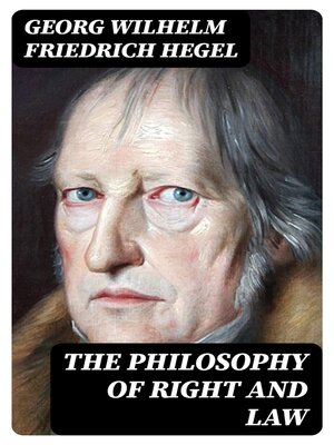 cover image of The Philosophy of Right and Law